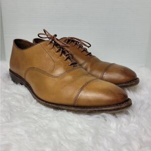 Allen Edmonds "Park Avenue" Men's Shoes Size 11.5 D Cap Toe Oxfords Walnut
